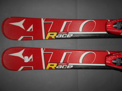 Detské lyže ATOMIC RACE 100cm + Lyžiarky 20,5cm, SUPER STAV
