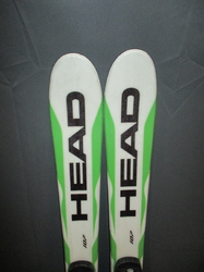 Detské lyže HEAD SUPERSHAPE 107cm + Lyžiarky 23,5cm, VÝBORNÝ STAV