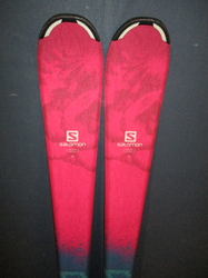 Juniorské lyže SALOMON THE LUX 150cm + Lyžiarky 26,5cm, SUPER STAV