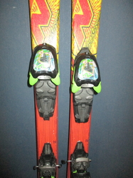 Juniorské lyže NORDICA FIREARROW 140cm + Lyžiarky 27,5cm, VÝBORNÝ STAV