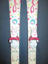 Juniorské lyže DYNASTAR STARLETT 120cm + Lyžiarky 23,5cm, VÝBORNÝ STAV