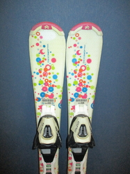 Detské lyže TECNO PRO SWEETY 80cm + Lyžiarky 18,5cm, VÝBORNÝ STAV