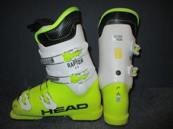 Juniorské lyžiarky HEAD RAPTOR 50 stielka 24,5cm, SUPER STAV