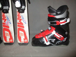 Juniorské lyže DYNAMIC VR 07 120cm + Lyžiarky 23,5cm, SUPER STAV