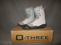 Nové snowboardové topánky O-THREE 24cm, NOVÉ