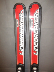 Juniorské lyže WEDZE LINEBREAKER 116cm + Lyžiarky 24,5cm, VÝBORNÝ STAV