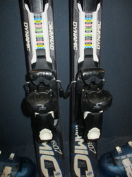 Detské lyže DYNAMIC VR 07 110cm + Lyžiarky 22cm, SUPER STAV - kopie