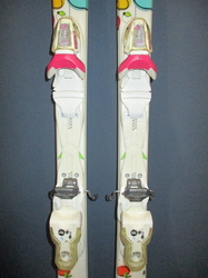 Juniorské lyže ROSSIGNOL FUN GIRL 150cm + Lyžiarky 26,5cm, VÝBORNÝ STAV