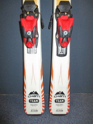 Juniorské lyže DYNASTAR TEAM CHAM 120cm + Lyžiarky 24cm, SUPER STAV