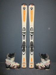 Juniorské lyže DYNASTAR TEAM SPEED 120cm + Lyžiarky 23,5cm, SUPER STAV