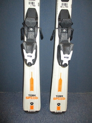 Juniorské lyže DYNASTAR TEAM SPEED 120cm + Lyžiarky 23,5cm, SUPER STAV