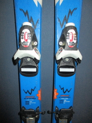 Detské lyže WEDZE ONEBREAKER 100cm + Lyžiarky 20,5cm, VÝBORNÝ STAV