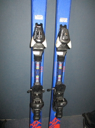 Juniorské lyže SALOMON QST MAX Jr 150cm + Lyžiarky 28,5cm, SUPER STAV