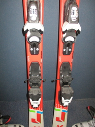 Juniorské lyže ROSSIGNOL HERO 120cm + Lyžiarky 23,5cm, VÝBORNÝ STAV