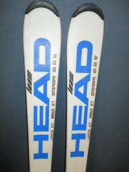 Juniorské lyže HEAD SUPERSHAPE TEAM 147cm + Lyžiarky 27,5cm, SUPER STAV