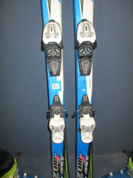 Juniorské lyže NORDICA TEAM RACE 140cm + Lyžiarky 26,5cm, SUPER STAV