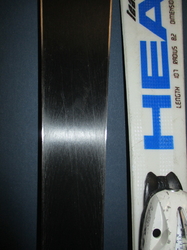 Detské lyže HEAD SUPERSHAPE 107cm + Lyžiarky 21,5cm, SUPER STAV