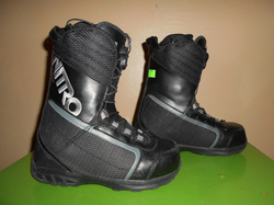 Snowboardové topánky NITRO FADER 24cm, VÝBORNÝ STAV 