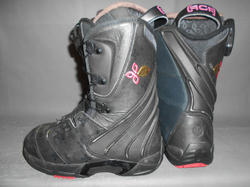 Dámské SNOWBOARDOVÉ BOTY SALOMON OPTIMA 23,5cm, SUPER STAV