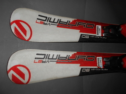 Dětské carvingové lyže DYNAMIC VR 27  90cm+BOTY 19,5cm, SUPER STAV 