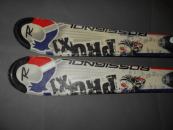 Detské lyže ROSSIGNOL PRO X1 110cm + Lyžiarky 23,5cm, VÝBORNÝ STAV