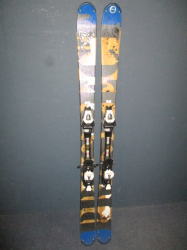 Dětské carvingové lyže TECNO PRO SNOW 110cm+BOTY 22,5cm, SUPER STAV