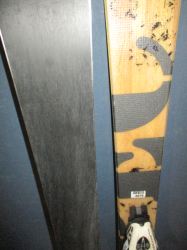 Dětské carvingové lyže TECNO PRO SNOW 110cm+BOTY 22,5cm, SUPER STAV