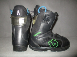 Detské snowboardové topánky BURTON PROGRESSION 23cm, SUPER STAV