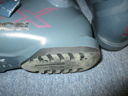 Dámske lyžiarky LANGE RX 80 RTL stielka 24,5cm, TOP STAV