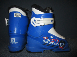 Detské lyžiarky SALOMON TEAM 1 stielka 16cm, SUPER STAV