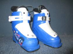 Detské lyžiarky SALOMON TEAM 1 stielka 16cm, SUPER STAV