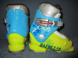 Detské lyžiarky DALBELLO CXR 1 stielka 14,5cm, SUPER STAV