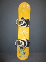Snowboard CRAZY CREEK YANK 110cm + viazanie, VÝBORNÝ STAV