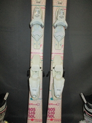 Juniorské lyže ROSSIGNOL FUN GIRL 120cm + Lyžiarky 24,5cm, VÝBORNÝ STAV