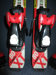 Detské lyže ATOMIC REDSTER XT 80cm + Lyžiarky 17,5cm, SUPER STAV
