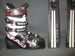 Juniorské lyže HEAD SUPERSHAPE TEAM 140cm + Lyžiarky 26,5cm, VÝBORNÝ STAV