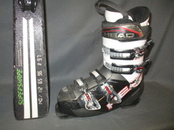 Juniorské lyže HEAD SUPERSHAPE TEAM 140cm + Lyžiarky 26,5cm, VÝBORNÝ STAV