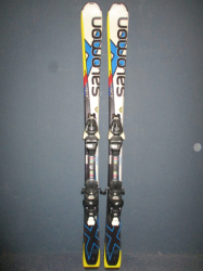 Juniorské lyže SALOMON X-RACE Jr 130cm, SUPER STAV