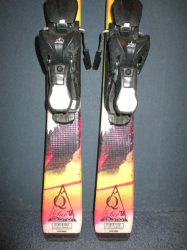 Juniorské lyže SALOMON LUX Jr 130cm, SUPER STAV