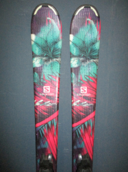 Juniorské lyže SALOMON LUX Jr 130cm, SUPER STAV