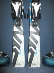 Juniorské lyže DYNASTAR TEAM COMP 140cm + Lyžiarky 27,5cm, VÝBORNÝ STAV