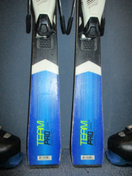 Juniorské lyže DYNASTAR TEAM PRO 139cm + Lyžiarky 27,5cm, VÝBORNÝ STAV