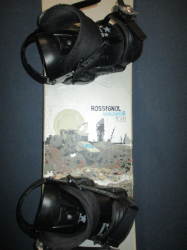 Snowboard ROSSIGNOL ACCELERATOR 136cm + viazanie, VÝBORNÝ STAV