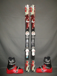 Juniorské lyže BLIZZARD MAGNUM 6.8 130cm + Lyžiarky 26cm, VÝBORNÝ STAV