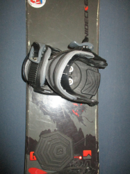 Snowboard NIDECKER GROM 124cm + viazanie, VÝBORNÝ STAV