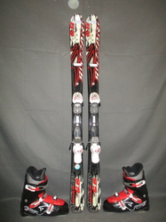 Juniorské lyže BLIZZARD MAGNUM 6.8 130cm + Lyžiarky 25,5cm, VÝBORNÝ STAV