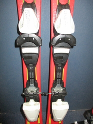 Detské lyže HEAD SUPERSHAPE 97cm + Lyžiarky 21cm, VÝBORNÝ STAV
