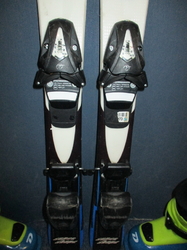 Detské lyže HEAD SUPERSHAPE 77cm + Lyžiarky 17,5cm, SUPER STAV