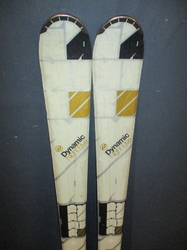 Carvingové lyže DYNAMIC NIGHT ELVE 163cm + Lyžiarky 27cm, SUPER STAV