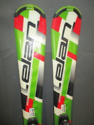 Juniorské lyže ELAN RC RACE 120cm + Lyžiarky 24,5cm, SUPER STAV